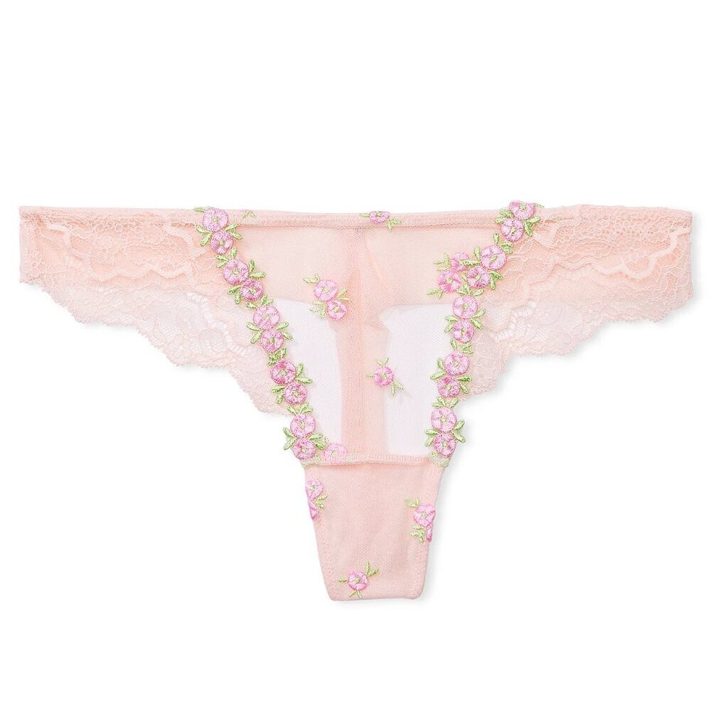 Victoria’s Secret Dream Angels Rosebud Bra 34B Garter XS Panty M Set b85 - Picture 13 of 13